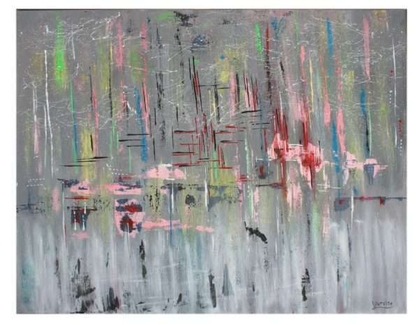 Pintura: "Figuras En El Agua"